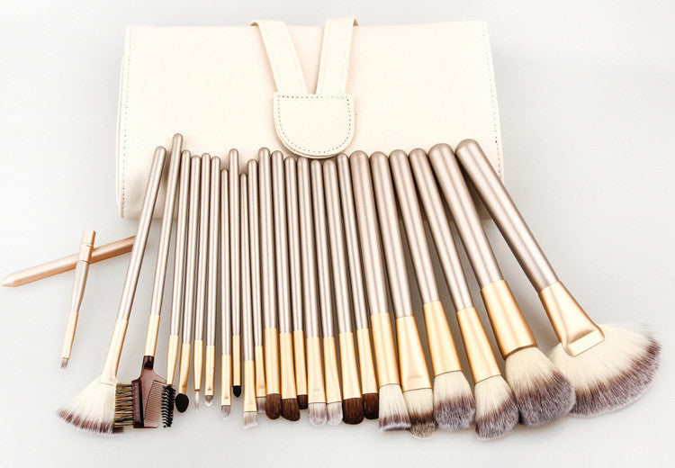 Make-up Pinsel & Zubehör Set Champagne – Bild 5 | LuxeStyle