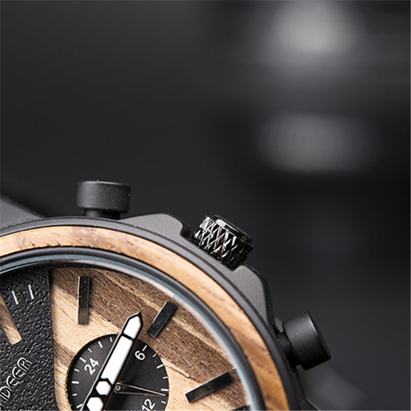 Armbanduhr mit Kalender und 24h-Anzeige – Bild 4 | LuxeStyle