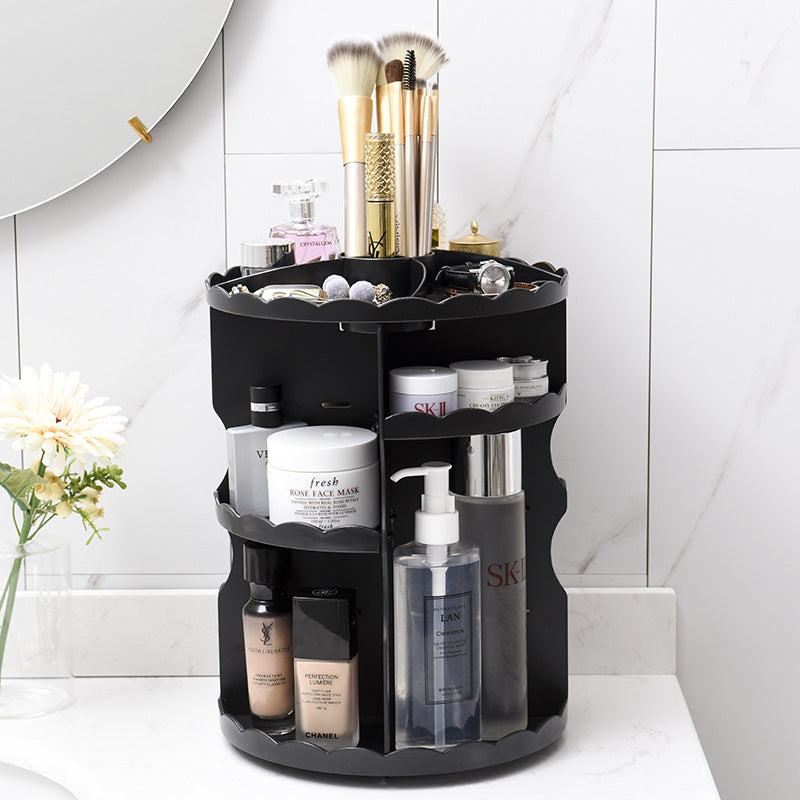 360° drehbarer Kosmetik-Organizer – Bild 3 | LuxeStyle
