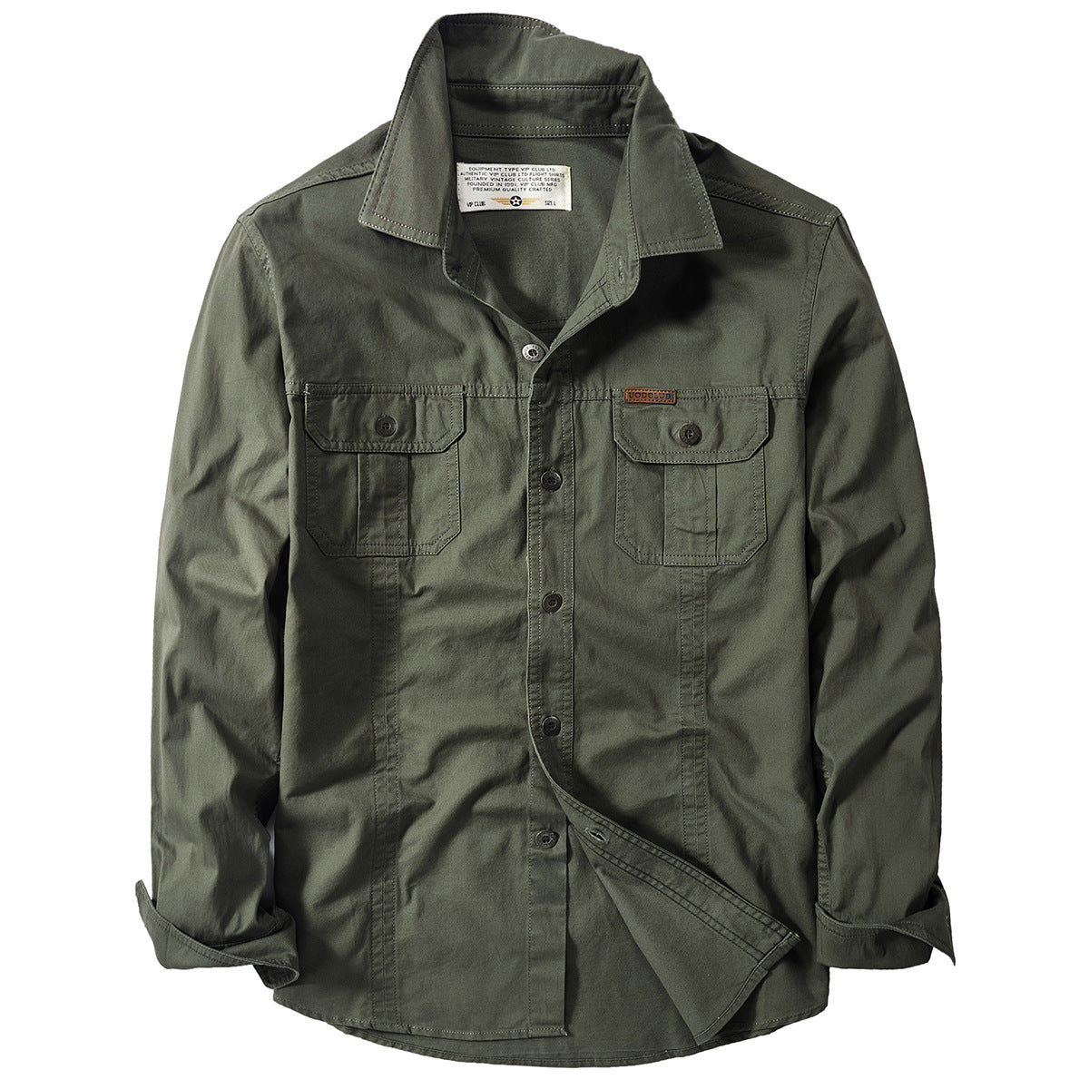 Loose Overalls Langarmshirt für Herren – Bild 4 | LuxeStyle