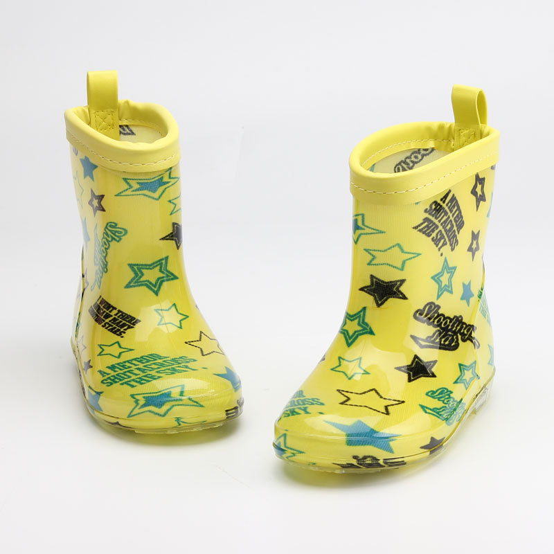 Kinder-Regenstiefel mit Cartoon-Motiven | LuxeStyle