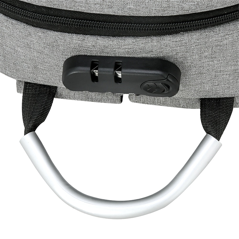 USB-Lade-Rucksack Anti-Diebstahl für Männer – Bild 2 | LuxeStyle