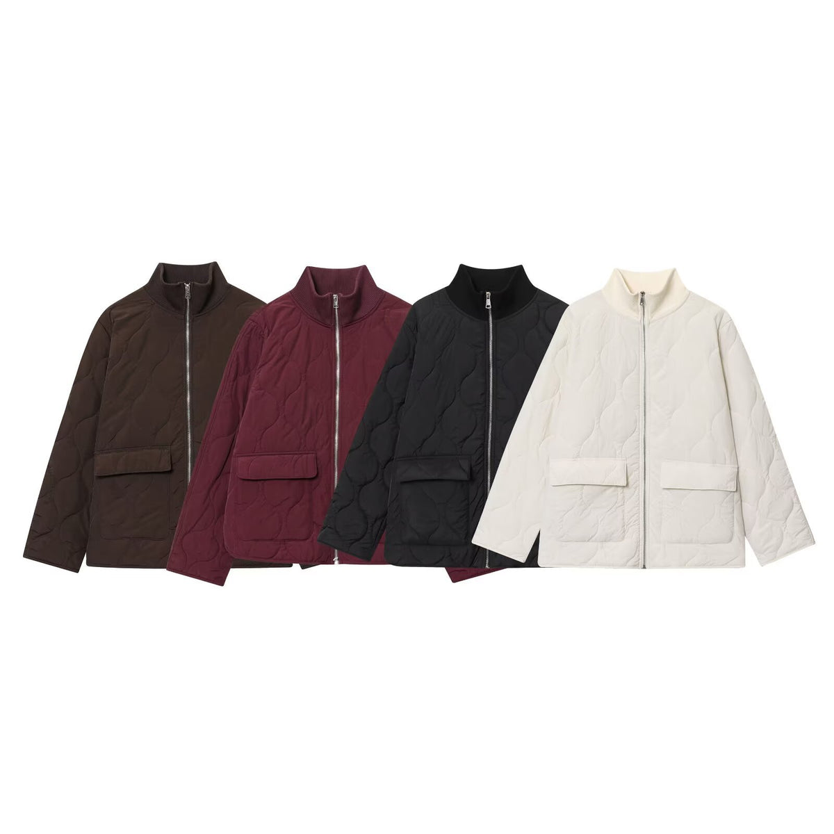 Gesteppte leichte Baumwolljacke – Bild 8 | LuxeStyle