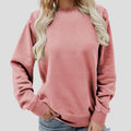 Lässiges Rundhals-Sweatshirt für Damen