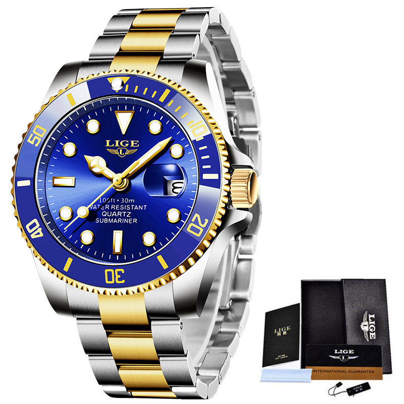 Herren-Armbanduhr Quarz Analog Wasserdicht – Bild 7 | LuxeStyle