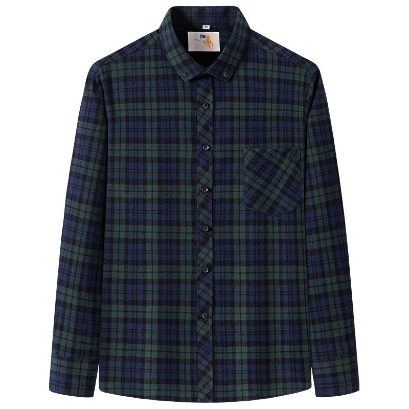 Herren Flanellhemd Kariert – Slim Fit – Bild 3 | LuxeStyle