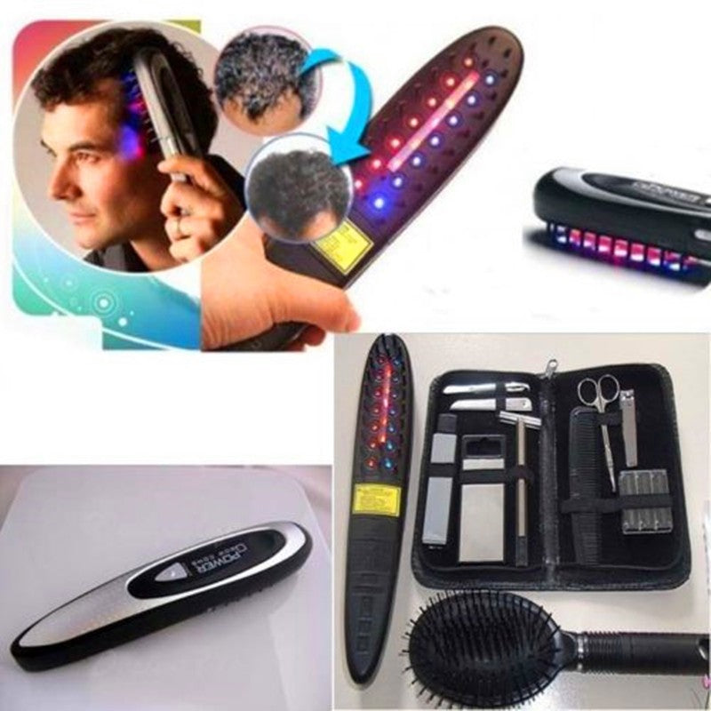 Kopfhaut-Kamm mit LED-Licht und Massagefunktion – Bild 4 | LuxeStyle