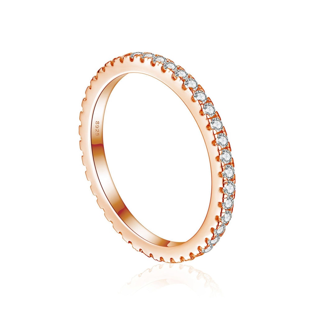 Vollkristall Ring aus S925 Sterlingsilber – Bild 2 | LuxeStyle