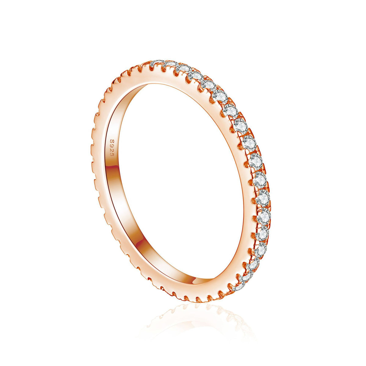 Vollkristall Ring aus S925 Sterlingsilber – Bild 2 | LuxeStyle