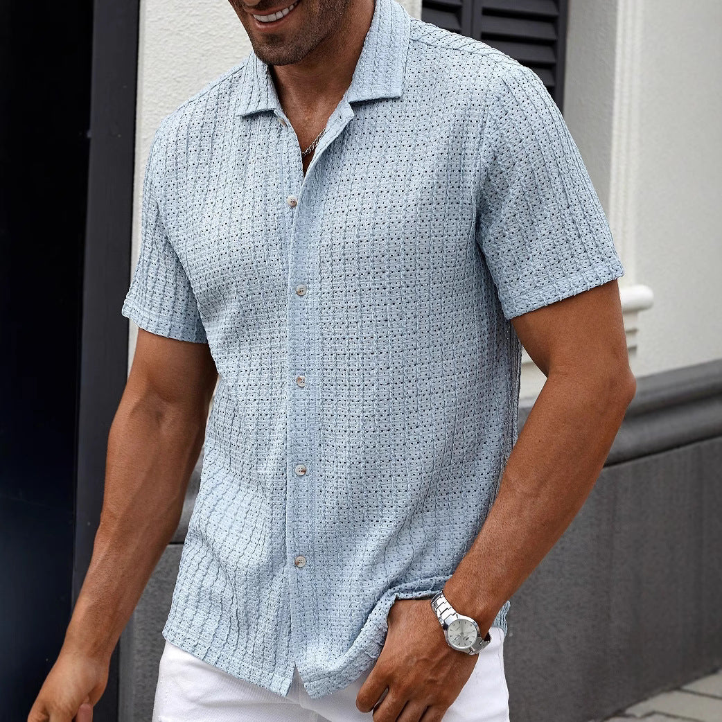 Freizeit-Shirt mit Streifenmuster – Bild 9 | LuxeStyle