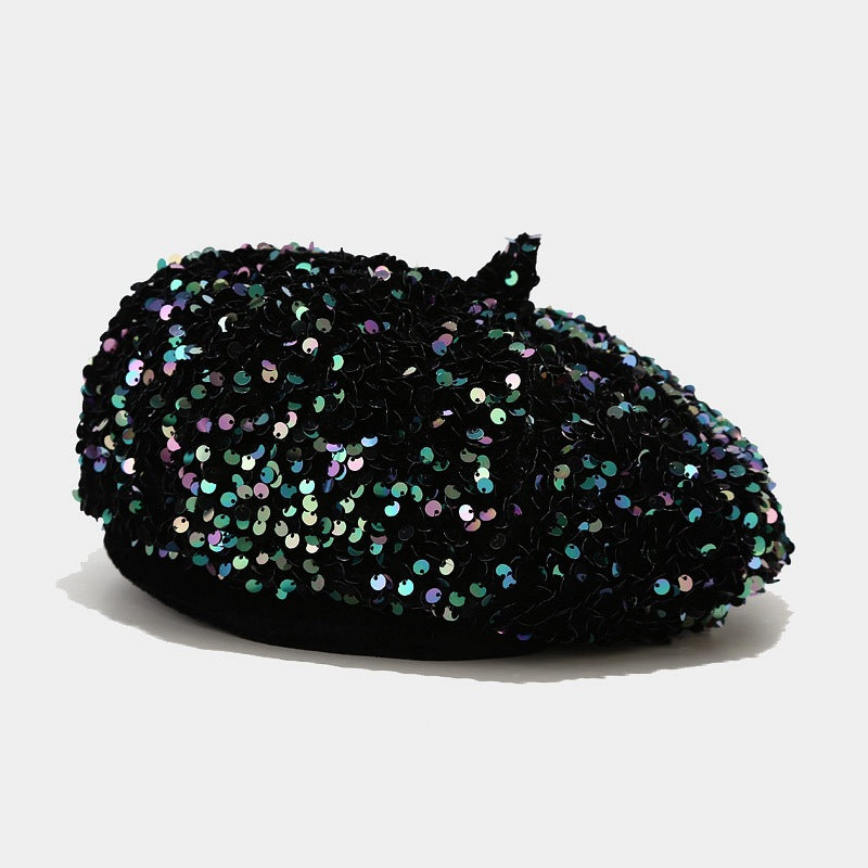 Pailletten-Fedora für Damen