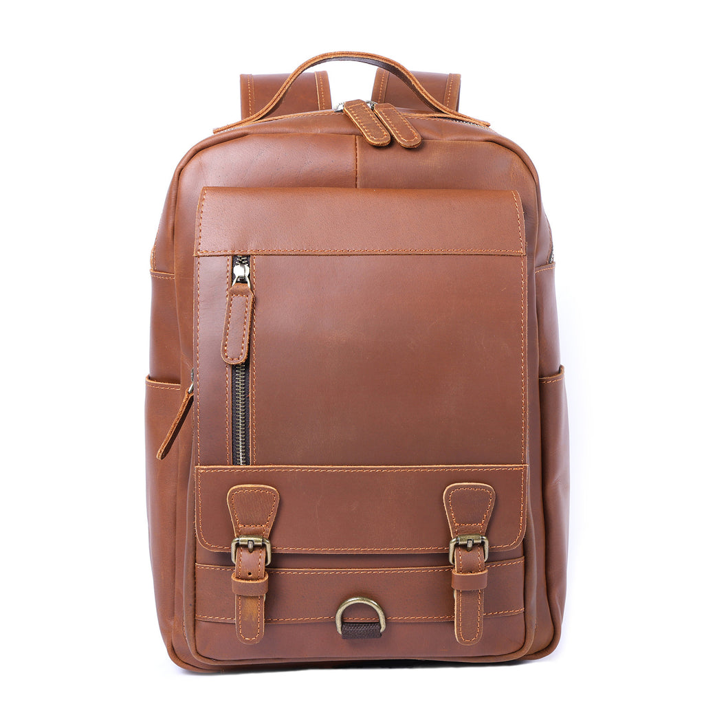 Retro Crazy Horse Lederrucksack