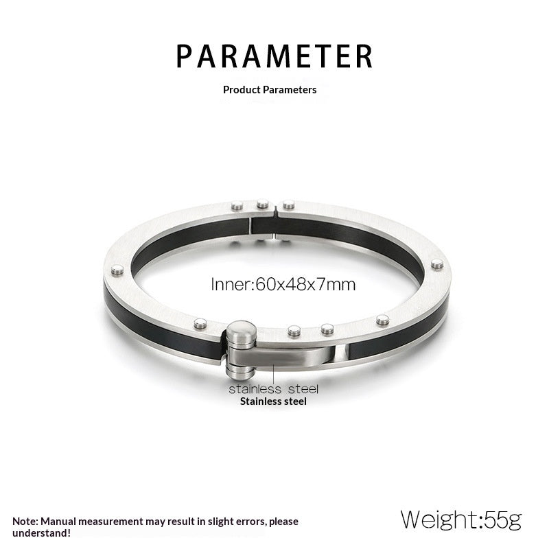 Edelstahl-Carbonfaser-Armbänder für Paare – Bild 5 | LuxeStyle