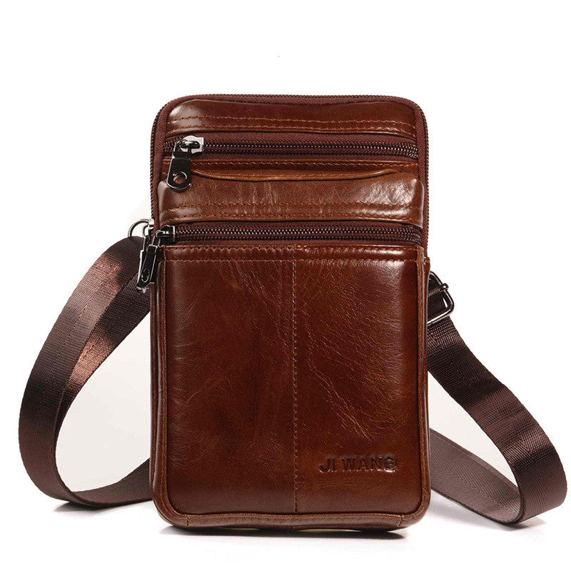 Leder Männer Mobiltelefon-Tasche | LuxeStyle