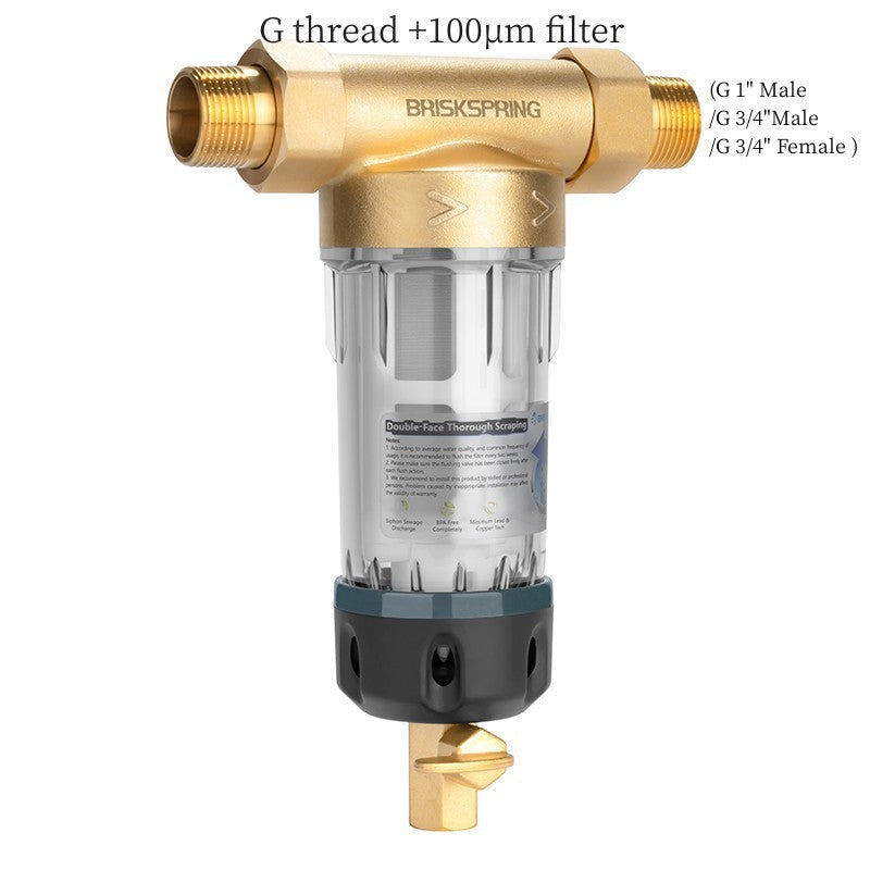 Kupfer Rückspülfilter für Haushalt