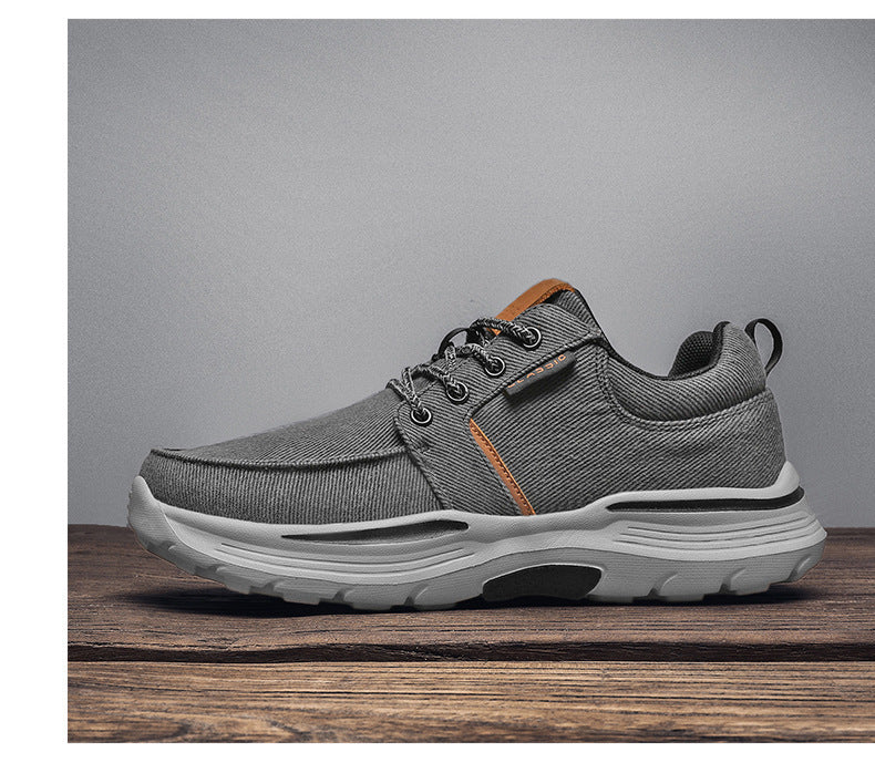 Canvas Schnür-Sneaker für Herren – Bild 11 | LuxeStyle