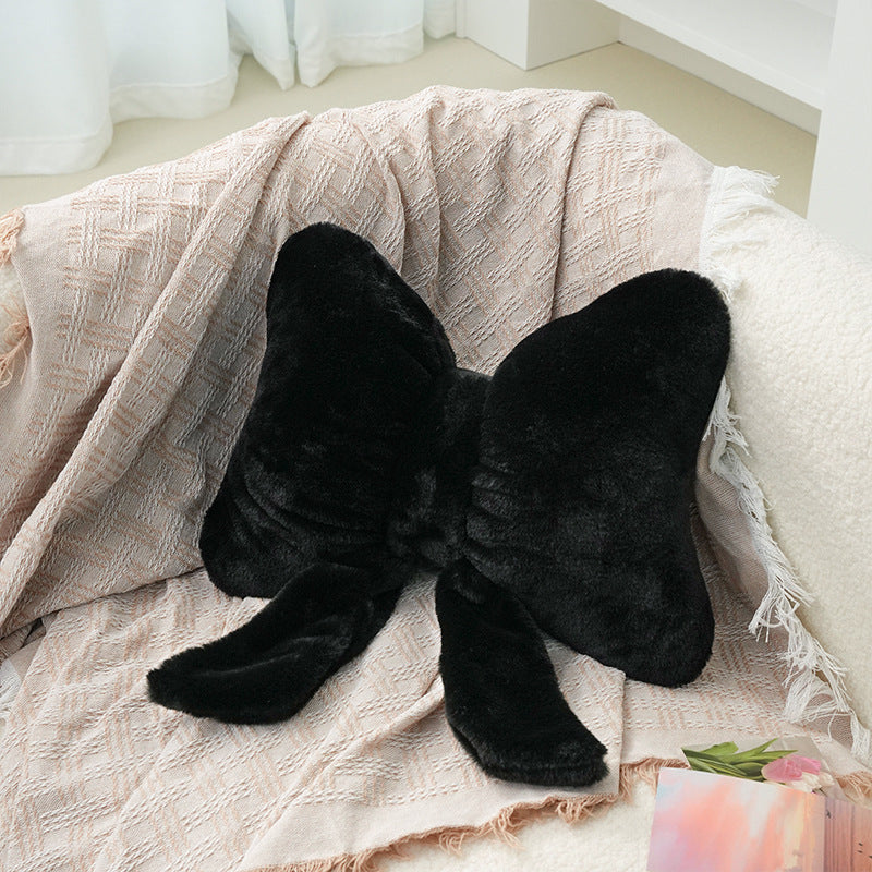 Minimalistisches Schleifen-Kissen – Bild 2 | LuxeStyle