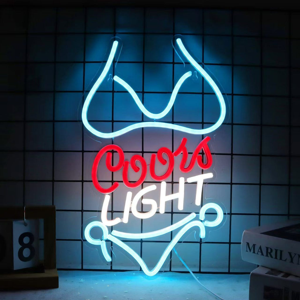 LED Neon Dekoleuchte Weinglas – Bild 2 | LuxeStyle