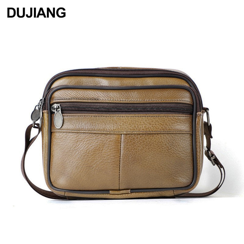 Herren Crossbody Tasche Vollnarbenleder – Bild 3 | LuxeStyle