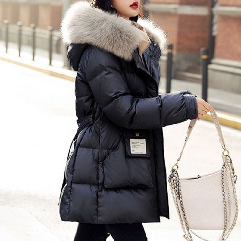 Damen-Steppjacke mit Prinzessärmeln | LuxeStyle