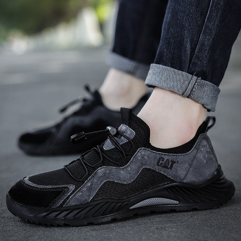 Leder Sneaker Herren atmungsaktiv – Bild 5 | LuxeStyle