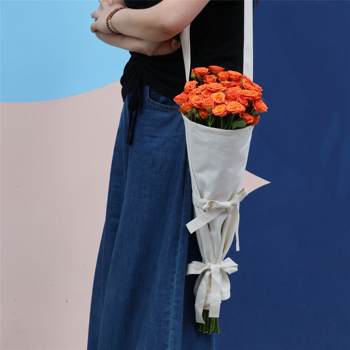 Blumen-Tragetasche für Kinderwagen – Bild 4 | LuxeStyle