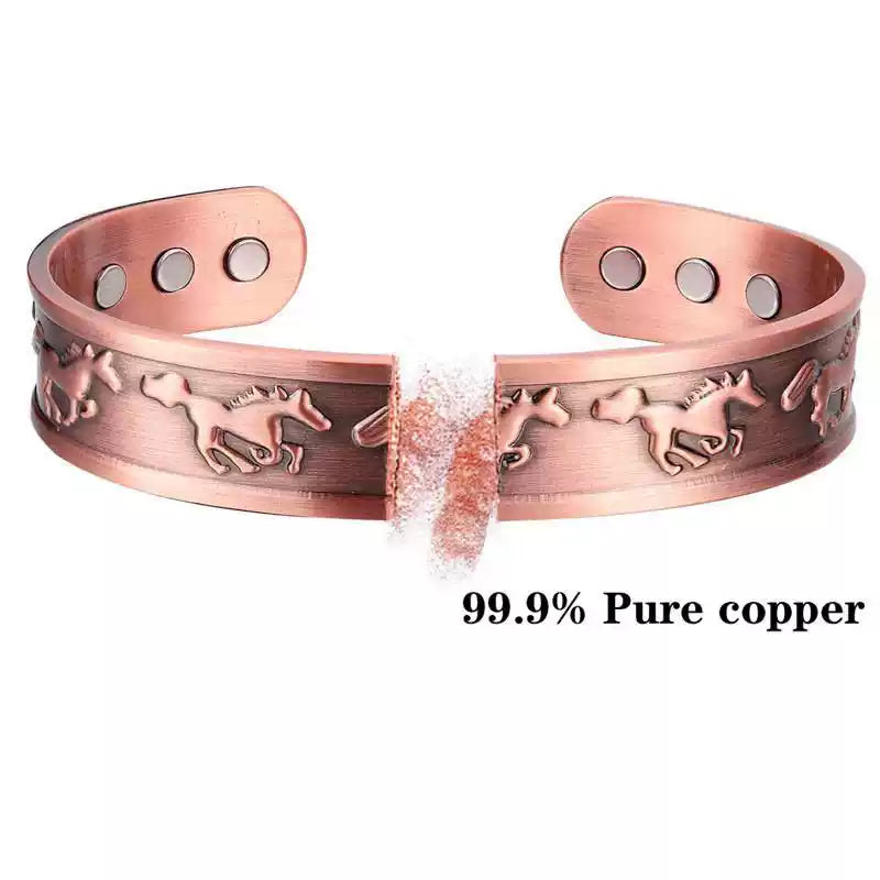 Kupfer Magnetarmband für Herren, verstellbar – Bild 6 | LuxeStyle