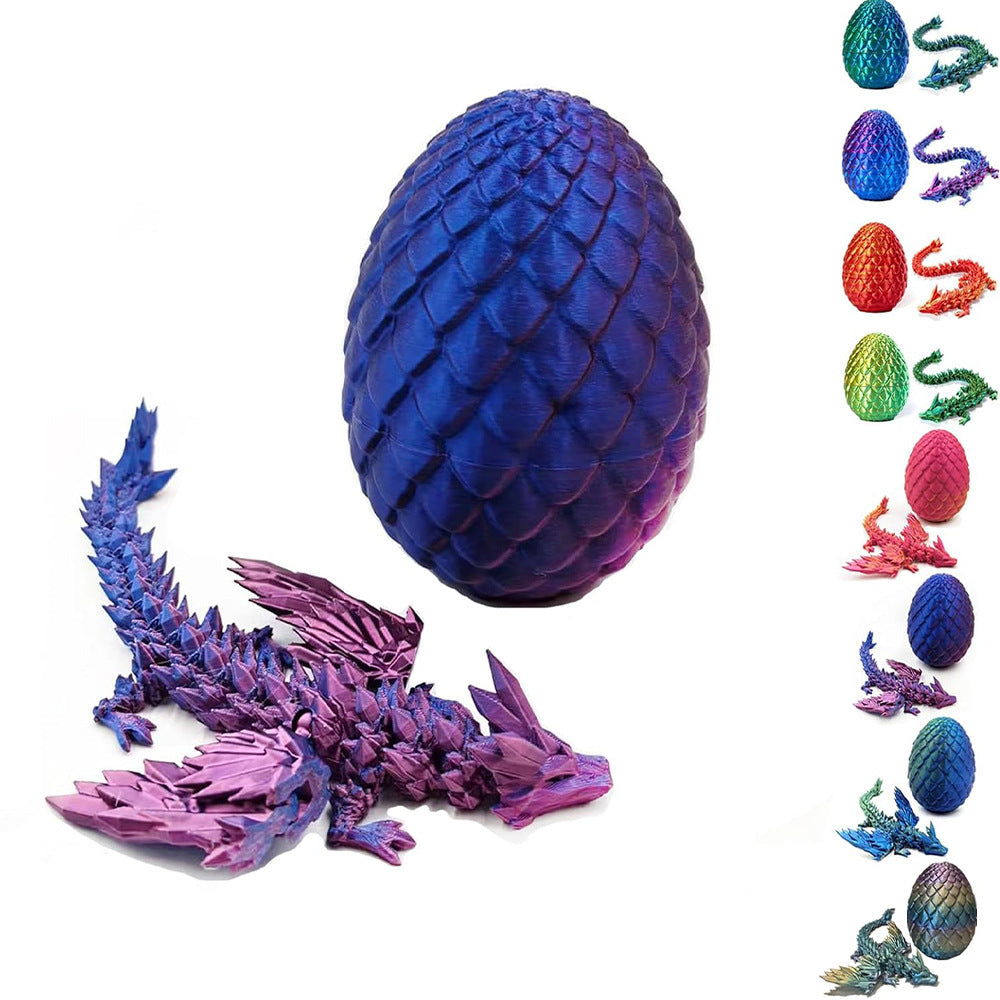 3D-gedruckte Drachen- und Ei-Ornamente – Bild 14 | LuxeStyle