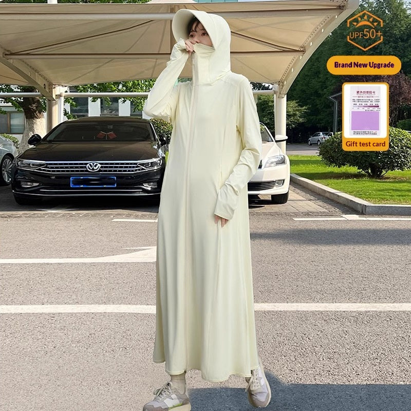 UV-Schutz Sommerkleid mit Taillenbetonung