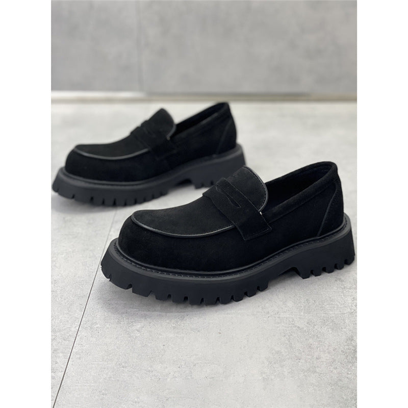 Herren Loafer aus Wildleder mit Plateau – Bild 6 | LuxeStyle