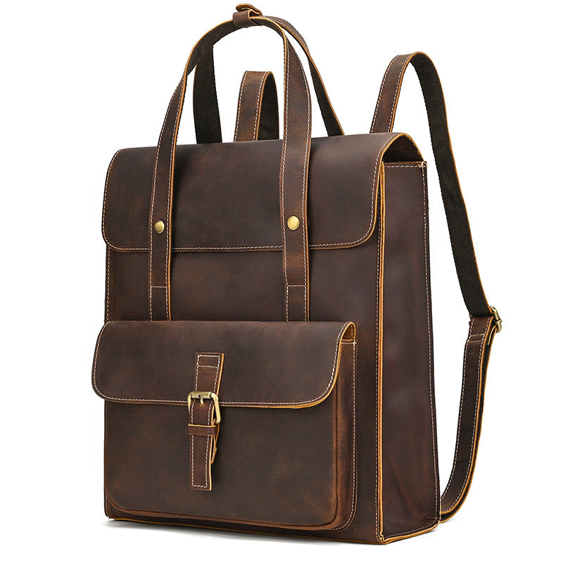 Lederrucksack für Alltag und Reisen