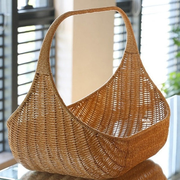 Picknickkorb aus Kunststoffrattan – Bild 2 | LuxeStyle