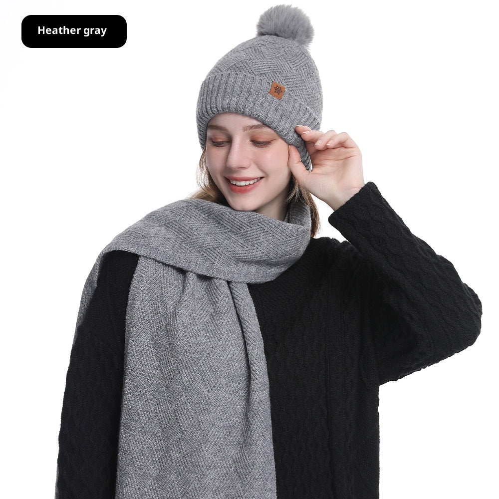 Alpaka-Fleece-Set: Hut, Schal, Handschuhe – Bild 3 | LuxeStyle