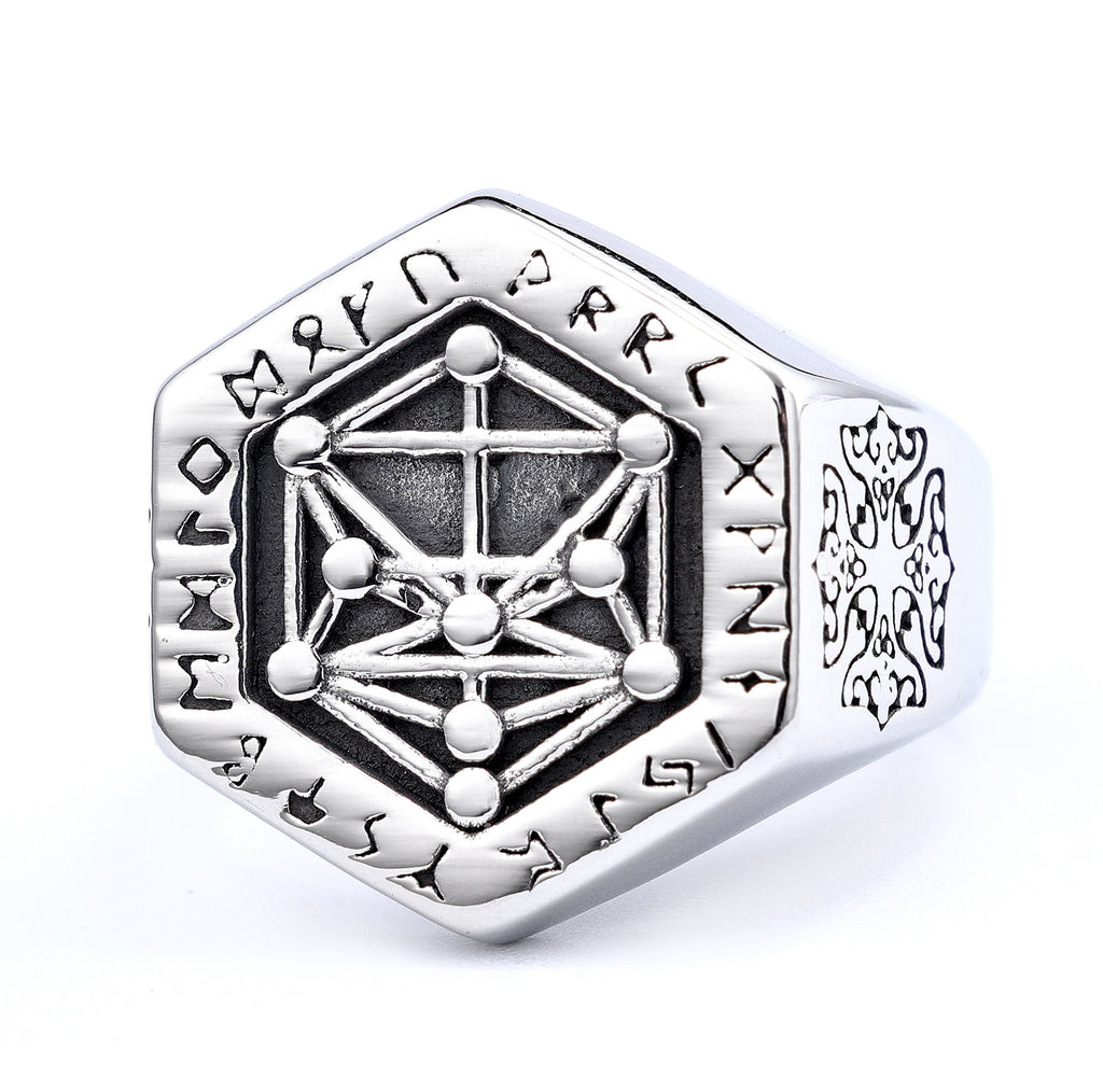Viking Edelstahl Herren Ring