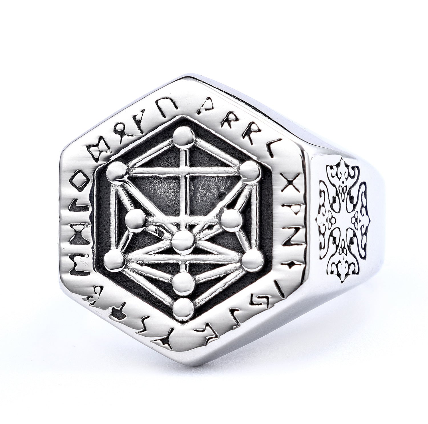 Viking Edelstahl Herren Ring