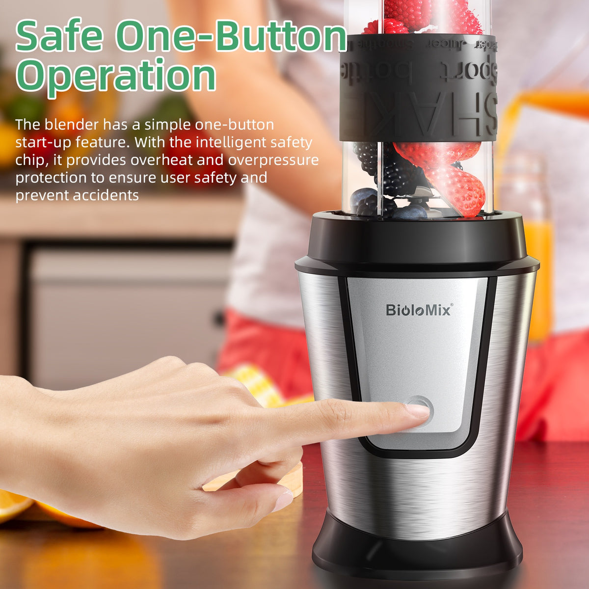 Multifunktionaler Mixer, Entsafter & Grinder | LuxeStyle