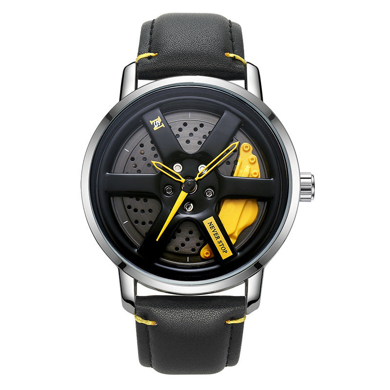 Quarz-Herrenuhr mit Milanaise-Armband