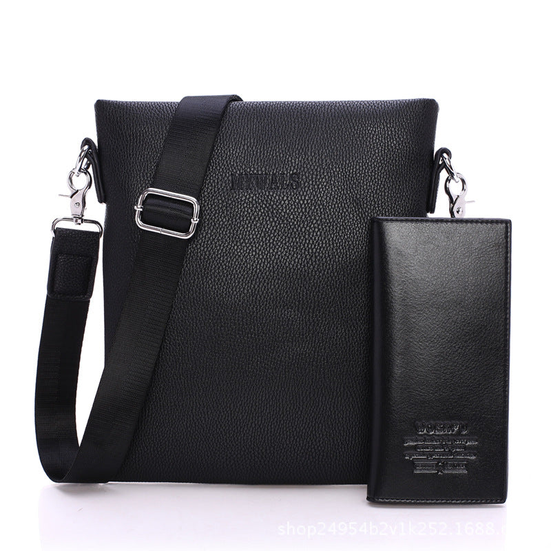 Schultertasche Casual – Schwarz – Bild 5 | LuxeStyle