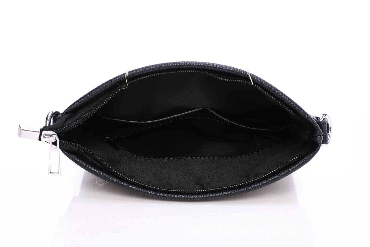 Schultertasche Casual – Schwarz – Bild 2 | LuxeStyle
