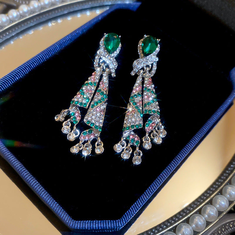 Ohrringe “Blumen-Rhinestone”