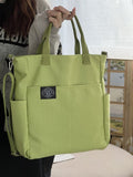 Canvas-Shopper Tote · gross & nachhaltig