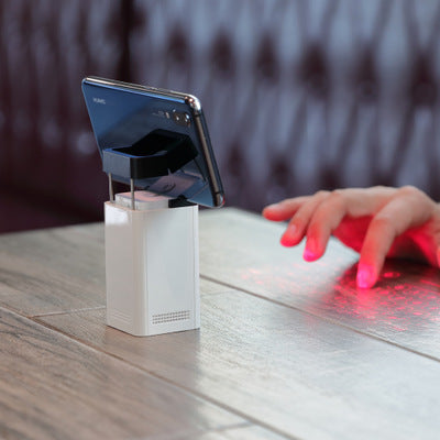 Virtuelle Laser-Tastatur mit Mausfunktion