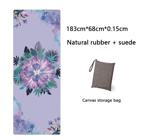 Yoga-Matte aus Naturkautschuk 183x68 cm