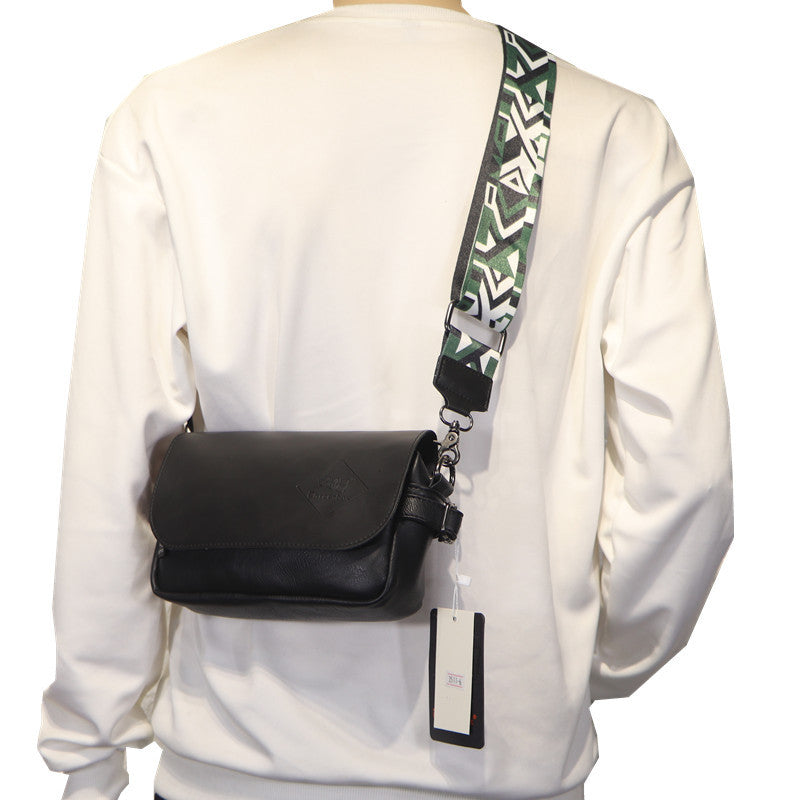 Personalisierbare Umhängetasche mit Band – Bild 3 | LuxeStyle