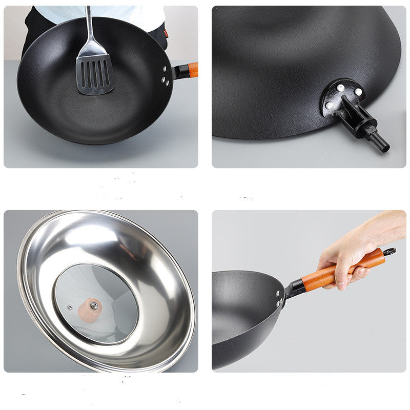 Gasanstich-Chaowok aus Eisen – Bild 4 | LuxeStyle