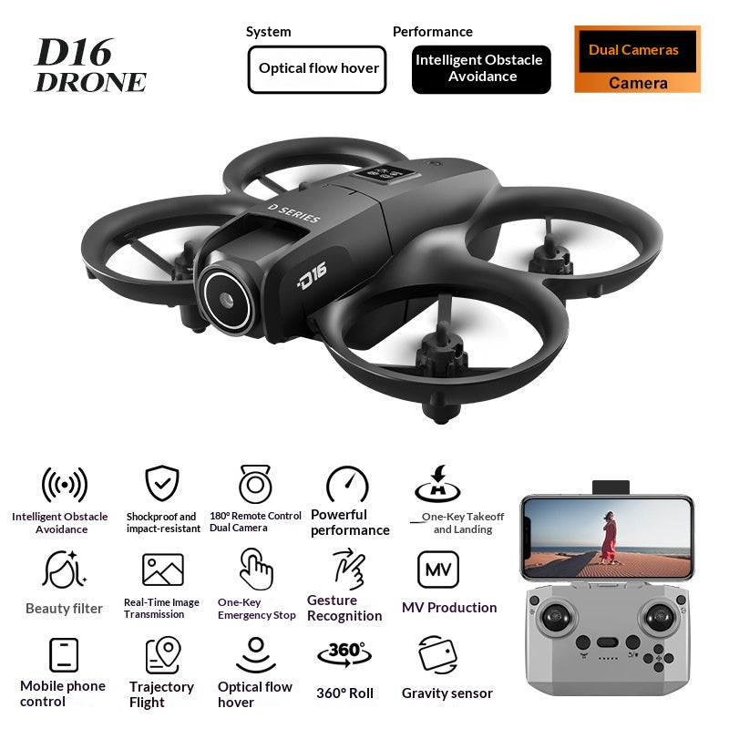 D16 Mini-Drohne mit Dual-Kamera