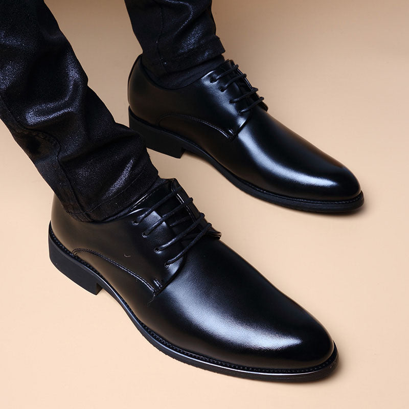 Erhöhende Schnürschuhe im British Style