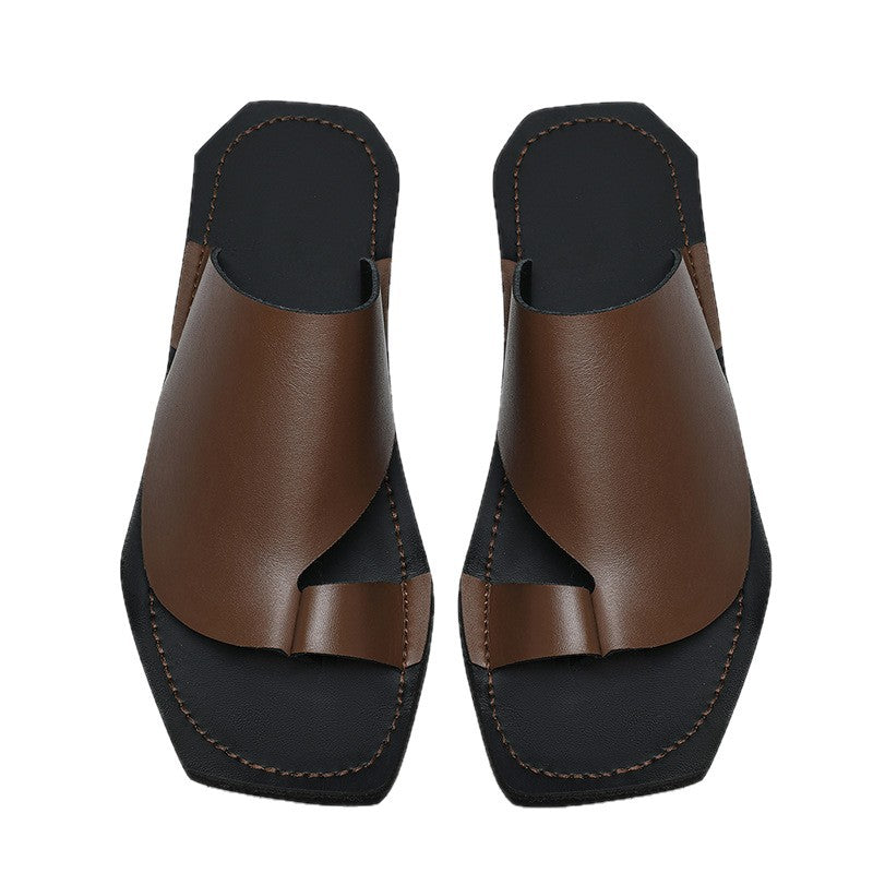 Herren Outdoor-Pantoletten mit Zehenriemen