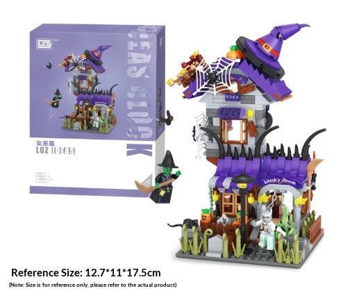 Halloween Cottage Bauklötze – Halloween-Haus-Set – Bild 3 | LuxeStyle