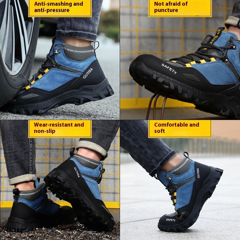 Leichte Sicherheits-Sneaker mit Stahlkappe